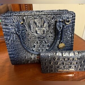 Brahmin Twilight Ombre with Addy Wallet Set